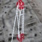 VEVOR Twin Sheave Block and Tackle 12 mm 30,48-60,96 m Twin Sheave Block with Braid Rope 2993,5-3498,6 kg Διπλή τροχαλία