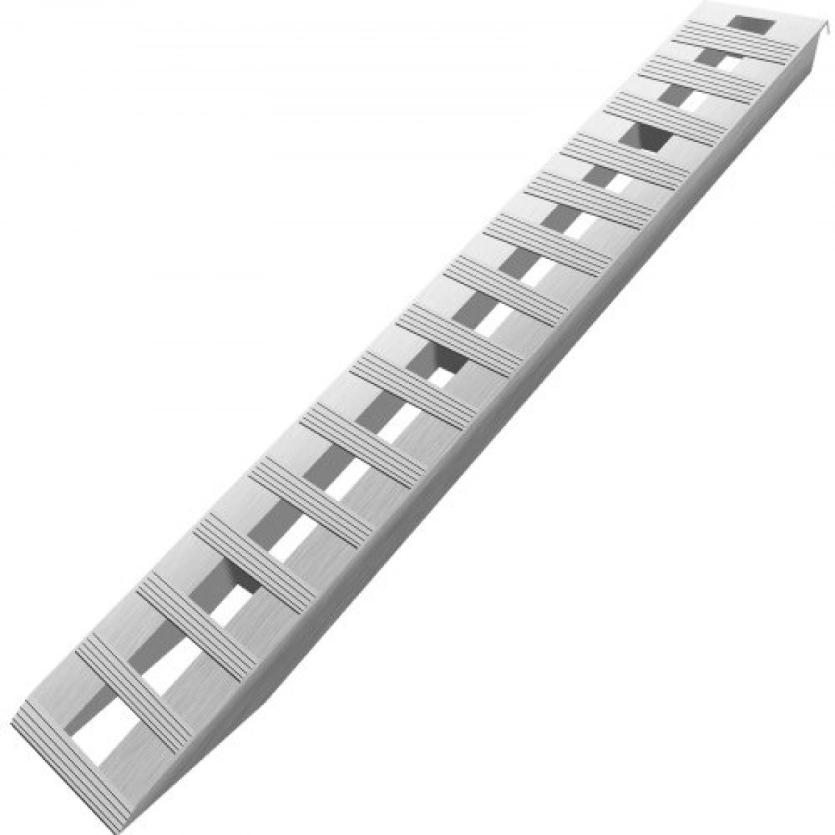 VEVOR 213,4 cm x 35,6 cm Ράμπες φόρτωσης αλουμινίου 2721,6 kg Ρυμουλκούμενο αυτοκινήτου Truck Hook End Pair 1 Pair