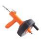 VEVOR Auger αποστράγγισης 762 cm, Plumbing Snake Auto Feed, Plumbers Snake with Drill Attachment, Pipe Snake Drain Auger για Νεροχύτη μπάνιου κουζίνας με προστατευτικό σωλήνα και γάντια