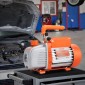 Αντλία κενού VEVOR 1/5 HP Single Stage Pump, 3,5 CFM, 220-240V AC Conditioner Conditioner Vacuum Pump, 0,6 cm SAE Αρσενική είσοδος 1,27 cm ACME, για επισκευή HVAC, Συντήρηση Ψύξης, Απασφάλιση ρητίνης