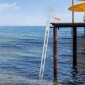 VEVOR Dock Ladder Flip Up 5 σκαλοπάτια, χωρητικότητα φόρτωσης 350 lbs, σκάλα Pontoon σκάφους αλουμινίου με πλατύ σκαλοπάτι 4" & αντιολισθητικό πεντάλ σχεδίασης, Swimm Step Ladder για επιβίβαση σε πλοίο/λίμνη/πισίνα/θαλάσσιο
