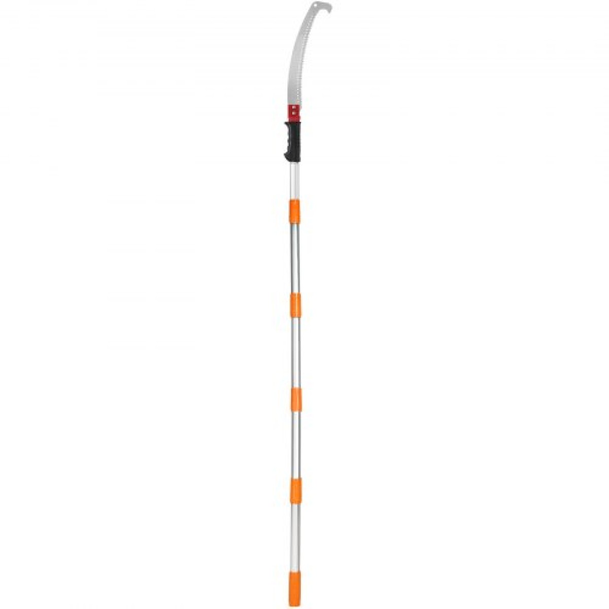 VEVOR Χειροκίνητο πριόνι κοντάρι, 4,6-9,8 ft επεκτάσιμο κλαδευτήρι δέντρων, κοφτερή ατσάλινη λεπίδα για κούρεμα ψηλών κλαδιών, χειροκίνητο κουρευτικό κλαδιών με ελαφριά λαβή από κράμα αλουμινίου, για κλάδεμα φοίνικες και θάμνους