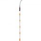 VEVOR Χειροκίνητο πριόνι κοντάρι, 4,6-9,8 ft επεκτάσιμο κλαδευτήρι δέντρων, κοφτερή ατσάλινη λεπίδα για κούρεμα ψηλών κλαδιών, χειροκίνητο κουρευτικό κλαδιών με ελαφριά λαβή από κράμα αλουμινίου, για κλάδεμα φοίνικες και θάμνους