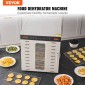 VEVOR 10 Trays Μηχανή αφυδάτωσης τροφίμων από ανοξείδωτο ατσάλι 1000W Jerky Fruit Drying