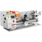 VEVOR Mini Metal Lathe Machine, 17,8 cm x 40,7 cm, 800W Precision Benchtop Power Metal Lathe, 150-2500 RPM Συνεχώς μεταβλητή ταχύτητα, με 9,9 cm 3-σιαγόνι μεταλλικό τσοκ εργαλειοθήκη για επεξεργασία ανταλλακτικών ακριβείας