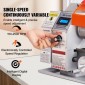 VEVOR Mini Metal Lathe Machine, 17,8 cm x 40,7 cm, 800W Precision Benchtop Power Metal Lathe, 150-2500 RPM Συνεχώς μεταβλητή ταχύτητα, με 9,9 cm 3-σιαγόνι μεταλλικό τσοκ εργαλειοθήκη για επεξεργασία ανταλλακτικών ακριβείας