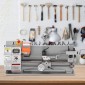 VEVOR Mini Metal Lathe Machine, 17,8 cm x 40,7 cm, 800W Precision Benchtop Power Metal Lathe, 150-2500 RPM Συνεχώς μεταβλητή ταχύτητα, με 9,9 cm 3-σιαγόνι μεταλλικό τσοκ εργαλειοθήκη για επεξεργασία ανταλλακτικών ακριβείας