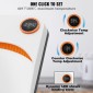 VEVOR Heat Press 30,5 cm x 25,4 cm Φορητό μπλουζάκι Easy Press Sublimation Transfer DIY