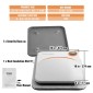 VEVOR Heat Press 9 x 9 σε φορητό μπλουζάκι Easy Press Sublimation Transfer DIY