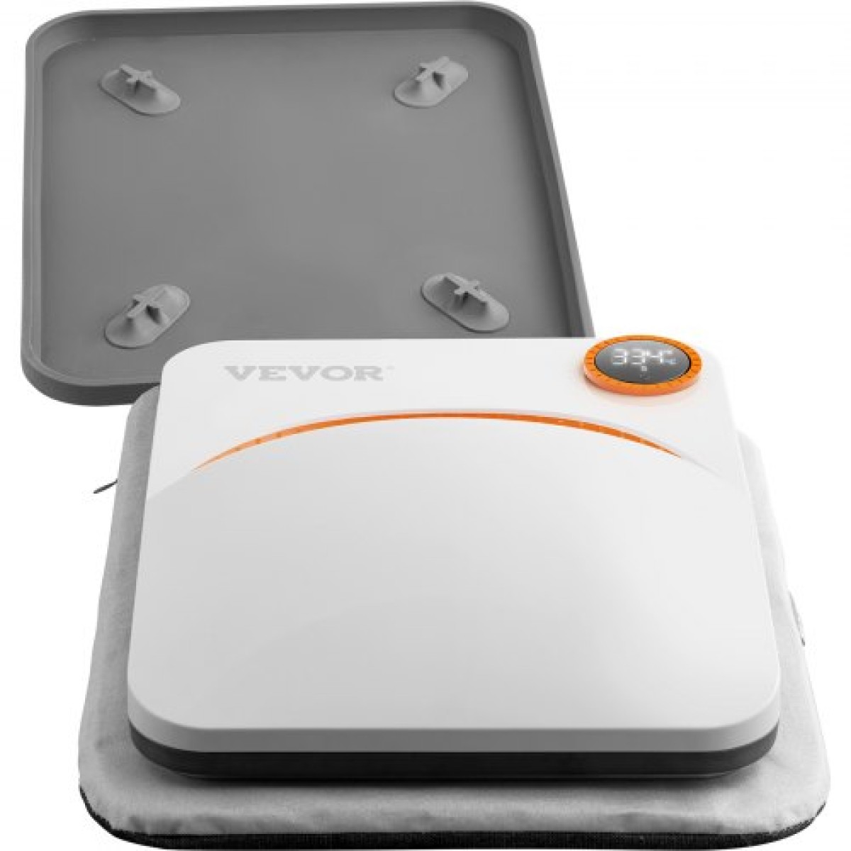 VEVOR Heat Press 9 x 9 σε φορητό μπλουζάκι Easy Press Sublimation Transfer DIY