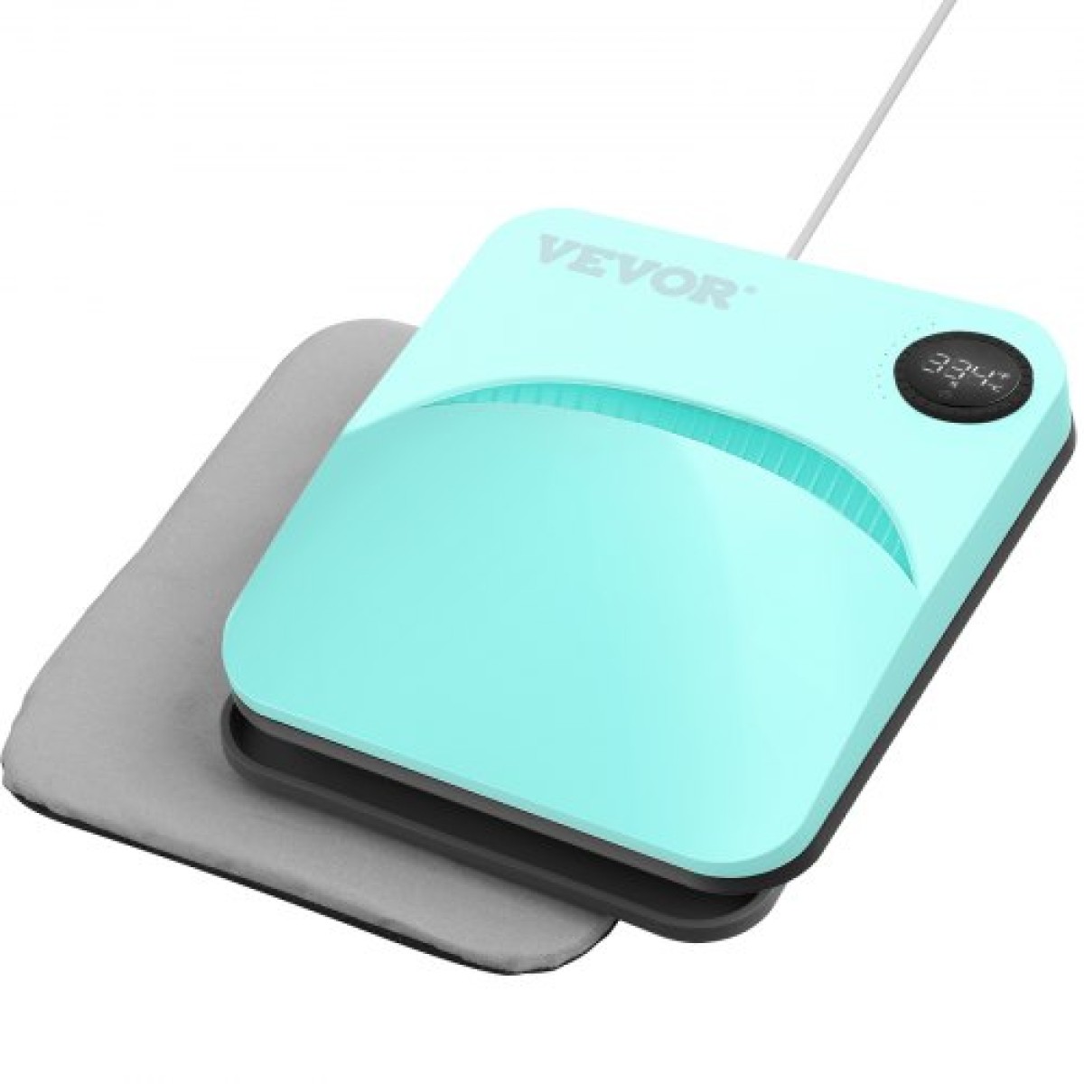 VEVOR Heat Press 9 x 9 in/22,9 x 22,9 cm Φορητό μπλουζάκι Easy Press Sublimation Transfer DIY