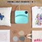 VEVOR Heat Press 9 x 9 in/22,9 x 22,9 cm Φορητό μπλουζάκι Easy Press Sublimation Transfer DIY