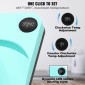 VEVOR Heat Press 9 x 9 in/22,9 x 22,9 cm Φορητό μπλουζάκι Easy Press Sublimation Transfer DIY