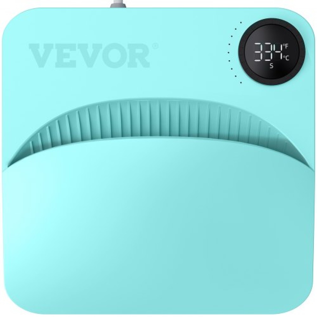 VEVOR Heat Press 9 x 9 in/22,9 x 22,9 cm Φορητό μπλουζάκι Easy Press Sublimation Transfer DIY