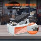 VEVOR Air Hydraulic Pump, 6895 bar 1,9L Reservoir, NPT 10mm Oil Outlet, NPT 6,4mm Pipe, 2m Pipe, Foot Actuated Hydraulic Pump Air Treadle for Auto Body Frame Machines and Pulling Post, Γκρι