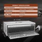 VEVOR Underbody Truck Box, 48"×24"×24" Pickup Storage Box, Heavy Duty Aluminium Diamond Plate Tool Box με κλειδαριά και κλειδιά, Αδιάβροχο κουτί αποθήκευσης τρέιλερ με μάνταλο T-handle για φορτηγό, φορτηγό, τρέιλερ