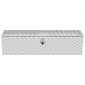 VEVOR Underbody Truck Box, 152,4 x 43,2 x 45,7 cm Pickup Storage Box, Heavy Duty Aluminium Diamond Plate Tool Box με κλειδαριά και κλειδιά, Αδιάβροχο κουτί αποθήκευσης τρέιλερ με μάνταλο T-handle για φορτηγό, φορτηγό, τρέιλερ