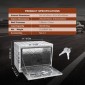VEVOR Underbody Truck Box, 61 x 35,6 x 40,6 cm Pickup Storage Box, Heavy Duty Aluminium Diamond Plate Tool Box με κλειδαριά και κλειδιά, Αδιάβροχο κουτί αποθήκευσης τρέιλερ με μάνταλο T-Handle για φορτηγό, φορτηγό, τρέιλερ