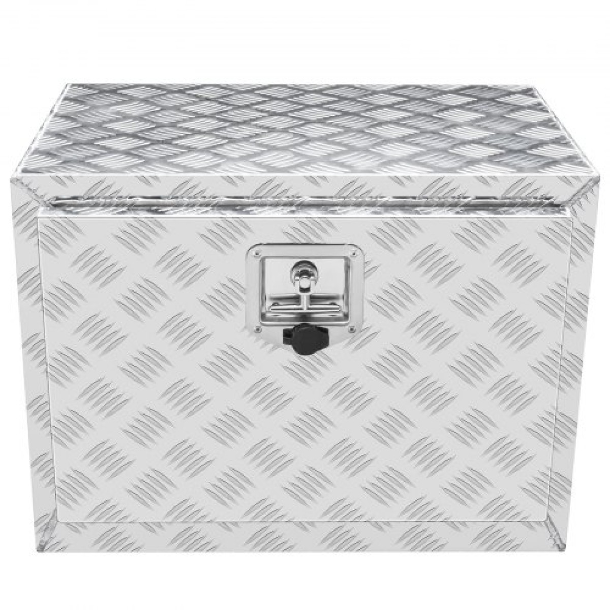 VEVOR Underbody Truck Box, 61 x 35,6 x 40,6 cm Pickup Storage Box, Heavy Duty Aluminium Diamond Plate Tool Box με κλειδαριά και κλειδιά, Αδιάβροχο κουτί αποθήκευσης τρέιλερ με μάνταλο T-Handle για φορτηγό, φορτηγό, τρέιλερ