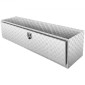 VEVOR Underbody Truck Box, 1524 x 610 x 610 mm Pickup Storage Box, Heavy Duty Aluminium Diamond Plate Tool Box με κλειδαριά και κλειδιά, Αδιάβροχο κουτί αποθήκευσης τρέιλερ με μάνταλο T-Handle για φορτηγό, φορτηγό, ρυμουλκούμενο