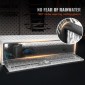 VEVOR Underbody Truck Box, 1524 x 610 x 610 mm Pickup Storage Box, Heavy Duty Aluminium Diamond Plate Tool Box με κλειδαριά και κλειδιά, Αδιάβροχο κουτί αποθήκευσης τρέιλερ με μάνταλο T-Handle για φορτηγό, φορτηγό, ρυμουλκούμενο