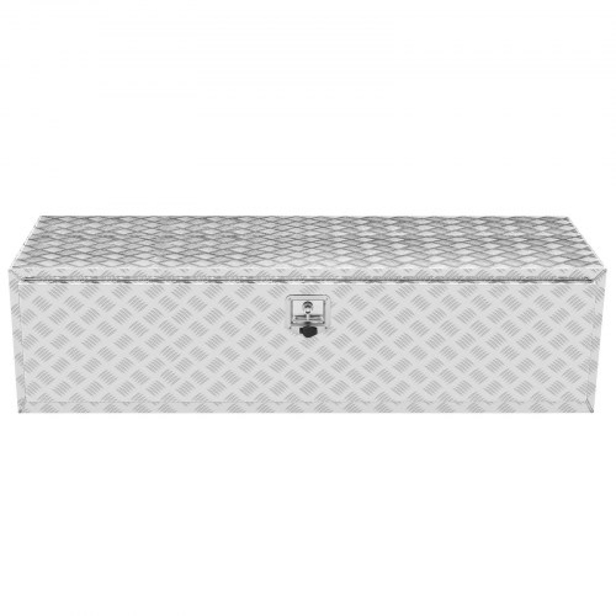 VEVOR Underbody Truck Box, 1524 x 610 x 610 mm Pickup Storage Box, Heavy Duty Aluminium Diamond Plate Tool Box με κλειδαριά και κλειδιά, Αδιάβροχο κουτί αποθήκευσης τρέιλερ με μάνταλο T-Handle για φορτηγό, φορτηγό, ρυμουλκούμενο