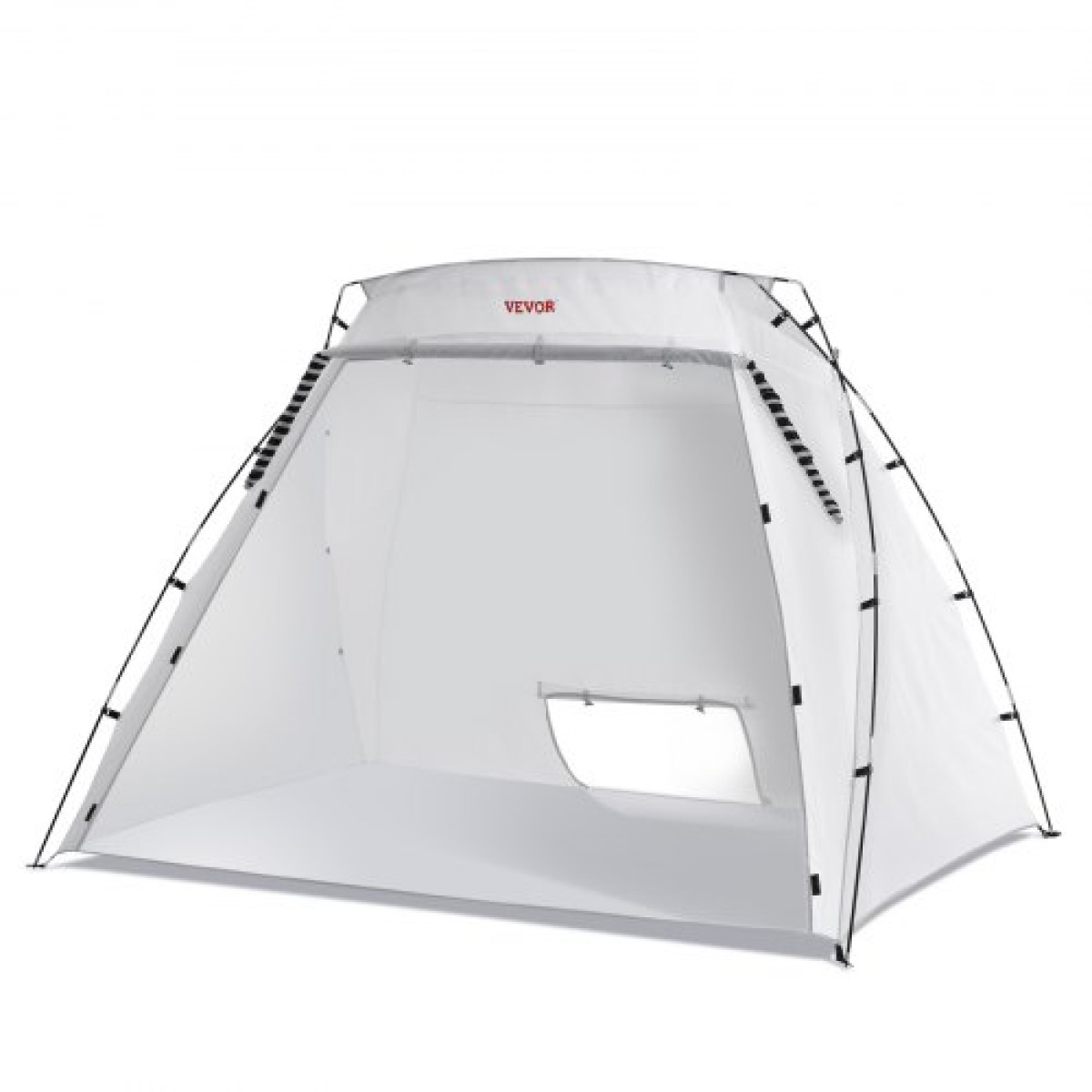 VEVOR Spray Paint Shelter, 2,3m x 1,6m x 1,6m Φορητή σκηνή βαφής σε σπρέι με ενσωματωμένη οθόνη δαπέδου & διχτυωτό, αναδιπλούμενο αναδυόμενο θάλαμο βαφής για έπιπλα Μεγάλος σταθμός βαφής εργαλείων DIY