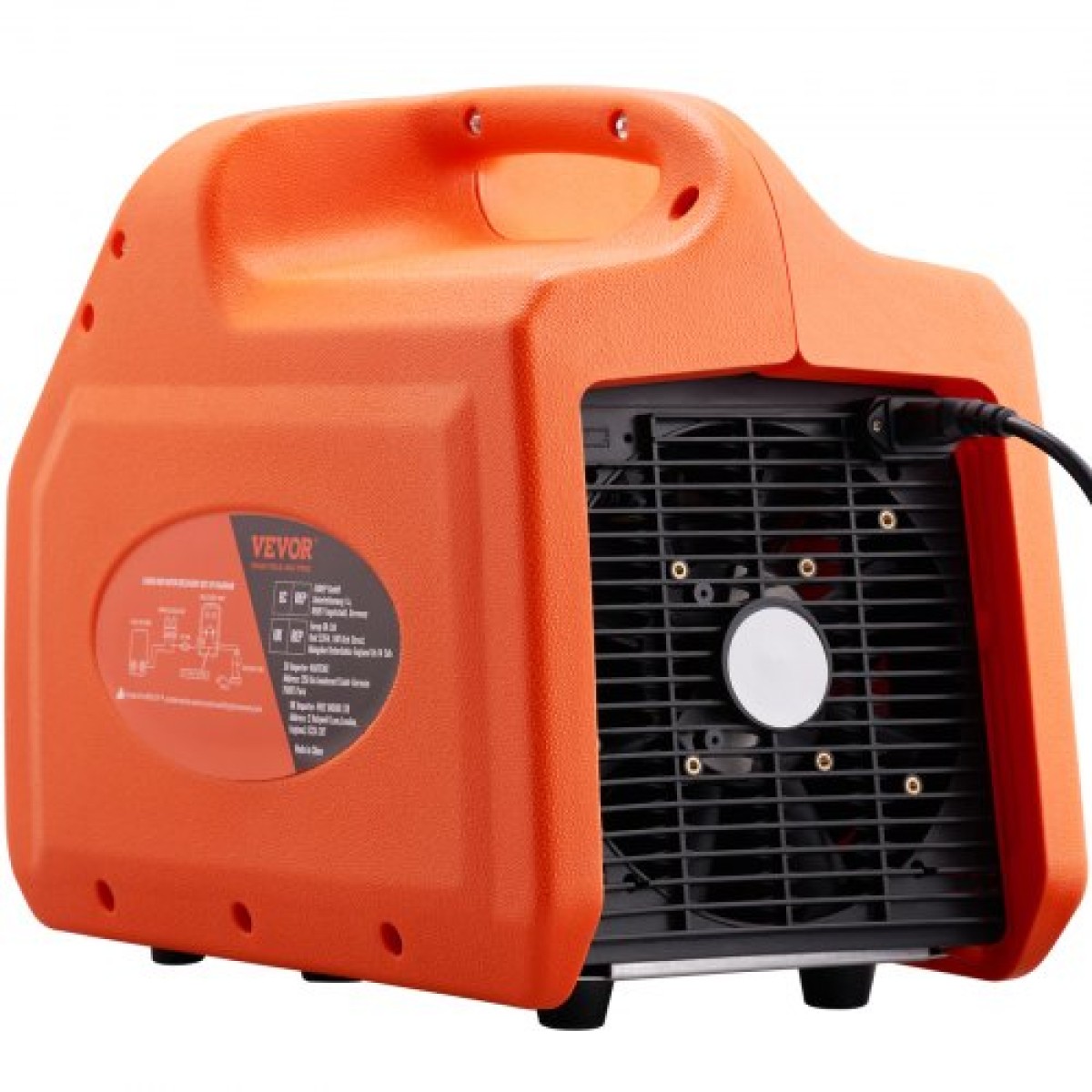 VEVOR 1 HP Refrigerant Recovery Machine - Dual Cylinder Portable AC Recovery Machine with High Pressure Protection 220-240V 50Hz Recovery Machine HVAC for Vapor Liquid Refrigerant, Car Air Conditionin