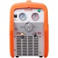 VEVOR 1 HP Refrigerant Recovery Machine - Dual Cylinder Portable AC Recovery Machine with High Pressure Protection 220-240V 50Hz Recovery Machine HVAC for Vapor Liquid Refrigerant, Car Air Conditionin