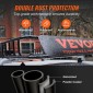 Καλάθι φορτίου VEVOR Roof Rack, 162,6 cm x 99,1 cm x 15,2 cm Μεταφορέας φορτίου οροφής με προέκταση, βαρέως τύπου ατσάλι 90,7 kg Χωρητικότητα Universal Roof Rack Basket, Βάση αποσκευών για SUV, φορτηγό