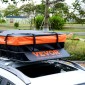 Καλάθι φορτίου VEVOR Roof Rack, 130,5 x 91,5 x 12,7 cm Μεταφορέας φορτίου στον τελευταίο όροφο με αδιάβροχη τσάντα φορτίου 15 Cu Ft, Universal Rack Carrier χωρητικότητας 90 kg για SUV, φορτηγό