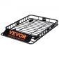 Καλάθι φορτίου VEVOR Roof Rack, 130,5 x 91,5 x 12,7 cm Μεταφορέας φορτίου στον τελευταίο όροφο με αδιάβροχη τσάντα φορτίου 15 Cu Ft, Universal Rack Carrier χωρητικότητας 90 kg για SUV, φορτηγό