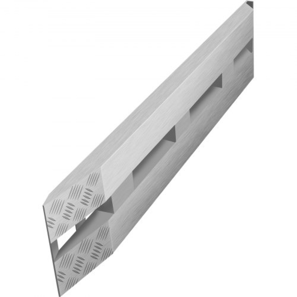 VEVOR 152,4 x 30,5 cm Ράμπες ρυμουλκούμενου αλουμινίου 2721,6 kg Total Beavertail Hook End 1 Pair 2 Ramps