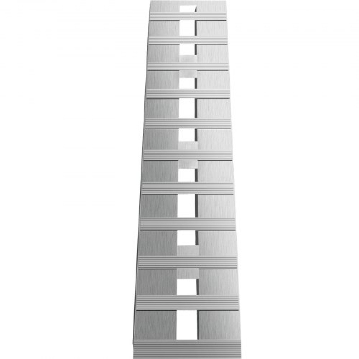 VEVOR 152,4 x 30,5 cm Ράμπες ρυμουλκούμενου αλουμινίου 2721,6 kg Total Beavertail Hook End 1 Pair 2 Ramps