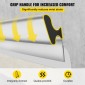 Γυψοσανίδα VEVOR Skimming Blade, 32 ιντσών λειαντικό μαχαίρι Knock-down, Εργαλείο φινιρίσματος στόκου από ανοξείδωτο χάλυβα, ακραία καπάκια υψηλής πρόσκρουσης για γυψοσανίδες τοίχου γυψοσανίδας γυψοσανίδας γυψοσανίδας