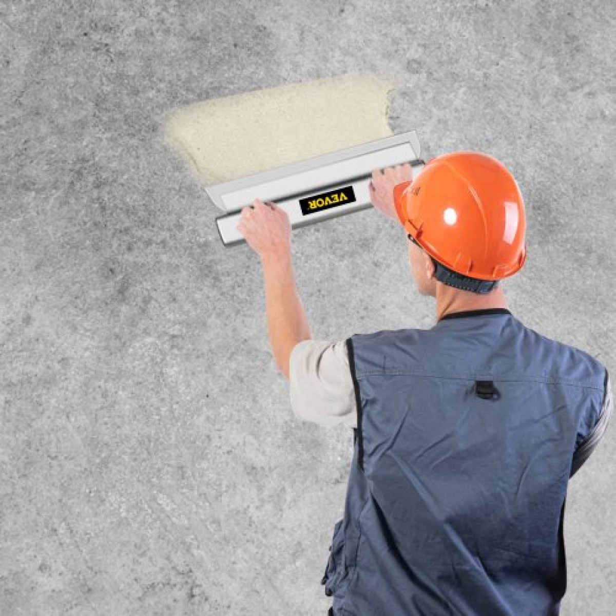 Γυψοσανίδα VEVOR Skimming Blade, 24 ιντσών λειαντικό μαχαίρι Knock-down, Εργαλείο φινιρίσματος μαχαιριού στόκου από ανοξείδωτο χάλυβα, ακραία καπάκια υψηλής πρόσκρουσης για γυψοσανίδες τοίχου γυψοσανίδας γυψοσανίδας γυψοσανίδας