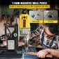 VEVOR Magnetic Drill, 1100W 4 cm Διάμετρος διάτρησης, 2697lbf/12000N Φορητή ηλεκτρική πρέσα τρυπανιού Mag με 7 Bit, 580 RPM Μέγιστη ταχύτητα διάτρησης για οποιαδήποτε επιφάνειες και οικιακές βελτιώσεις