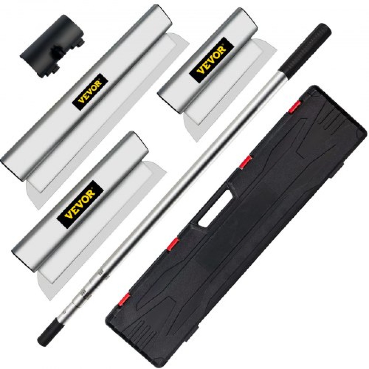 VEVOR Γυψοσανίδας Skimming Blade Putty Knife Combo 10/24/32 ιντσών Εργαλείο σπάτουλα με λαβή
