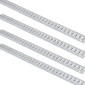 VEVOR E Track Tie-Down Rail Kit, 34PCS 152,4 cm Σετ E-Tracks Περιλαμβάνει 8 χαλύβδινες ράγες & 2 μονή υποδοχή & 8 δακτυλίους O & 8 ​​δεσίματα με D-ring & 8 τελικές τάπες, αξεσουάρ ασφάλισης για φορτίο, μοτοσικλέτες και ποδήλατα