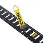 VEVOR E Track Tie-Down Rail Kit, 30PCS 152,4 cm Σετ E-Tracks Περιλαμβάνει 4 χαλύβδινες ράγες & 2 μονή υποδοχή & 8 δακτυλίους O & 8 ​​Tie-Off με D-Ring & 8 End Caps, Αξεσουάρ ασφάλισης για φορτίο, μοτοσικλέτες και ποδήλατα
