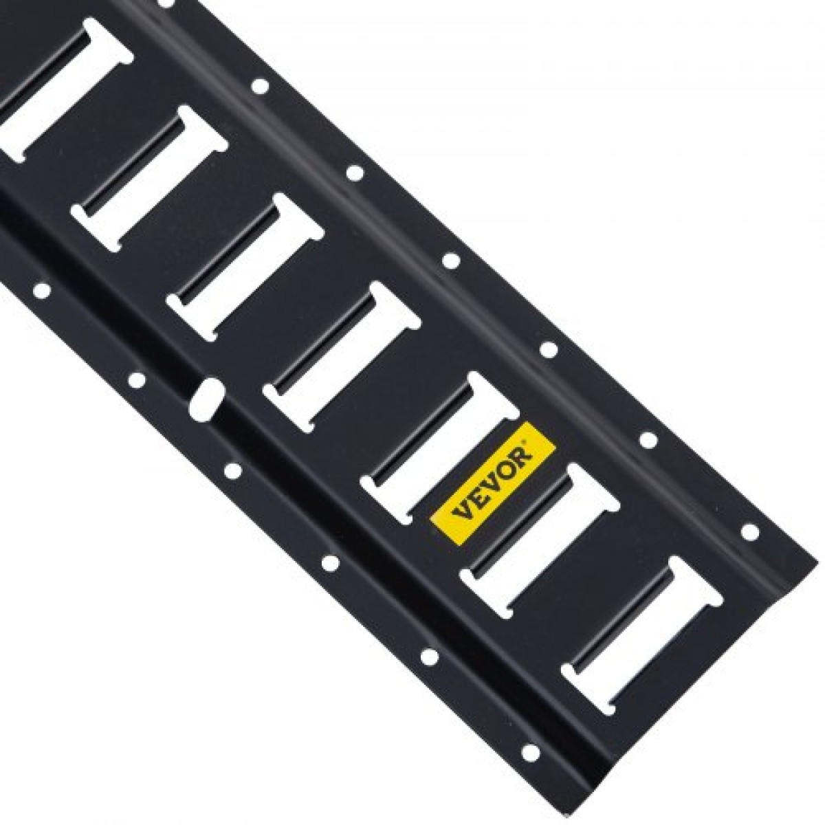 VEVOR E Track Tie-Down Rail Kit, 30PCS 152,4 cm Σετ E-Tracks Περιλαμβάνει 4 χαλύβδινες ράγες & 2 μονή υποδοχή & 8 δακτυλίους O & 8 ​​Tie-Off με D-Ring & 8 End Caps, Αξεσουάρ ασφάλισης για φορτίο, μοτοσικλέτες και ποδήλατα