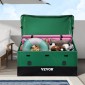VEVOR Outdoor Storage Box Patio Deck Box 870,6 L Αδιάβροχος μουσαμάς PE