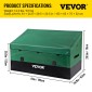 VEVOR Outdoor Storage Box Patio Deck Box 567,8 L Αδιάβροχος μουσαμάς PE