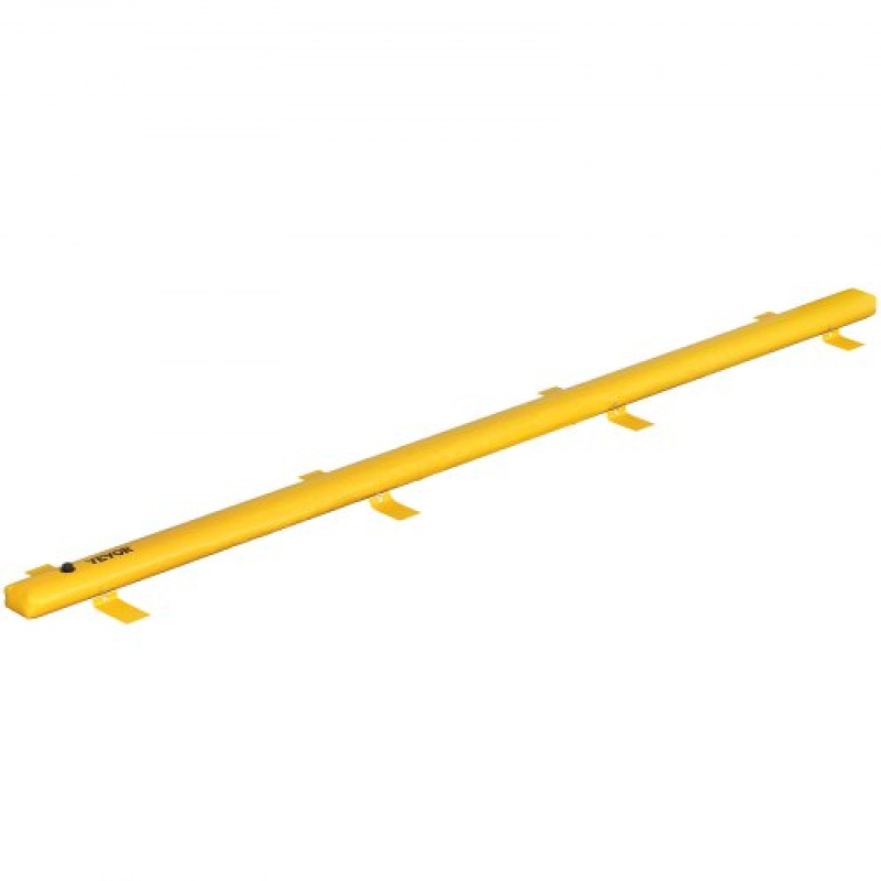 VEVOR Flood Barrier, 732 × 25,4 × 15,3 cm, επαναχρησιμοποιούμενοι σωλήνες εκτροπής νερού από PVC, ελαφρύ υδροφράγμα με εξαιρετική αδιάβροχη επίδραση που χρησιμοποιείται για πόρτες, γκαράζ, κίτρινο
