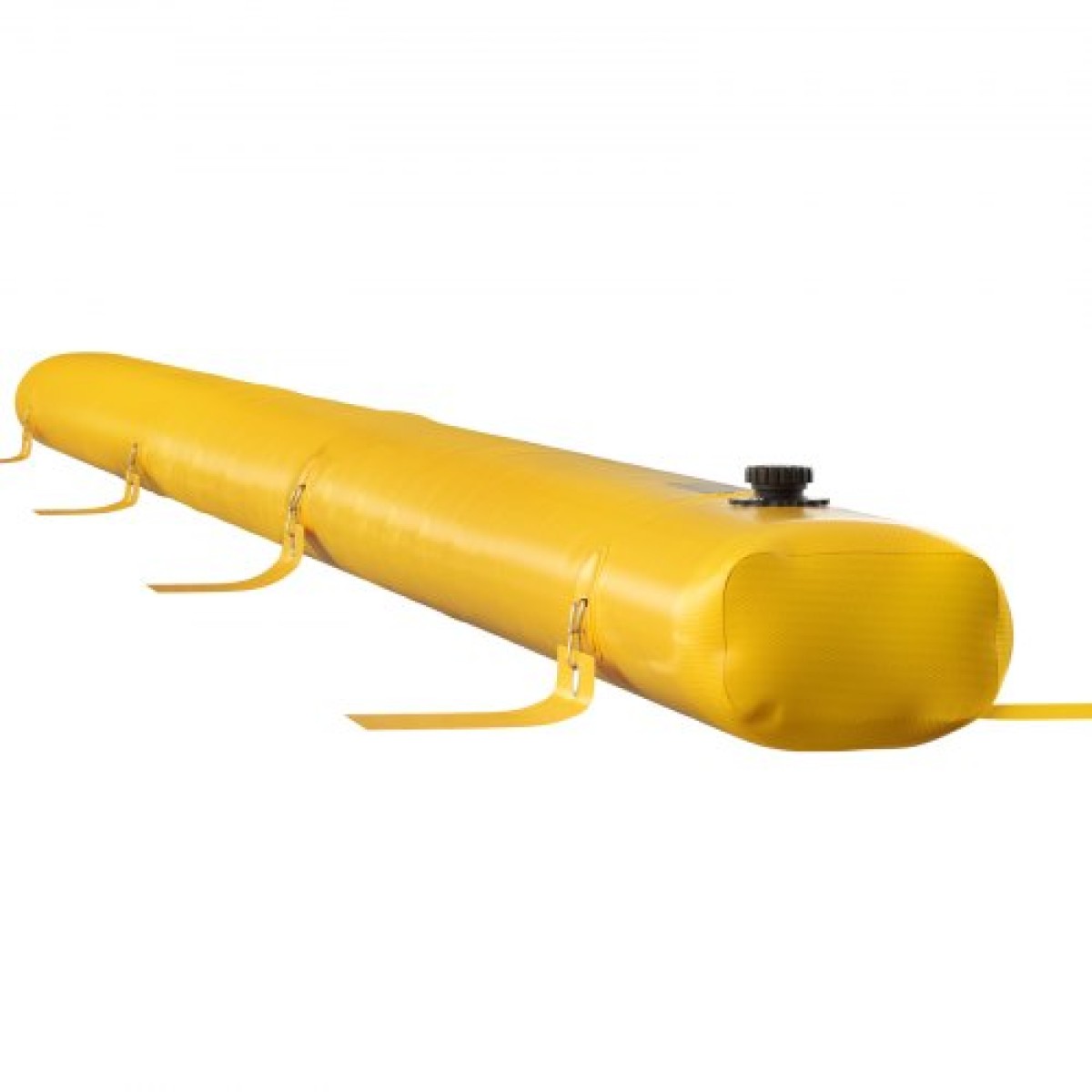 VEVOR Flood Barrier, 732 × 25,4 × 15,3 cm, επαναχρησιμοποιούμενοι σωλήνες εκτροπής νερού από PVC, ελαφρύ υδροφράγμα με εξαιρετική αδιάβροχη επίδραση που χρησιμοποιείται για πόρτες, γκαράζ, κίτρινο