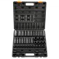 VEVOR Impact Socket Set 1/2 Inches 43 Piece Impact Socket, Standard Socket Assortment, 1/2 Inches Drive Socket Set 6 Point Socket Metric 9-30mm (Standard/Deep)