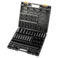 VEVOR Impact Socket Set 1/2 Inches 43 Piece Impact Socket, Standard Socket Assortment, 1/2 Inches Drive Socket Set 6 Point Socket Metric 9-30mm (Standard/Deep)