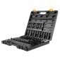 VEVOR Impact Socket Set 1/2 Inches 43 Piece Impact Socket, Standard Socket Assortment, 1/2 Inches Drive Socket Set 6 Point Socket Metric 9-30mm (Standard/Deep)