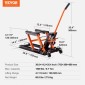 VEVOR Μοτοσικλέτα Υδραυλική Αντλία Βάση 680,4 kg ATV Dirt Bike Stand