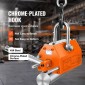 VEVOR Magnetic Lifter, 2200lbs/1000kg ικανότητα έλξης, 2,5 συντελεστής ασφαλείας, νεοδύμιο & χάλυβας, μαγνήτης ανύψωσης με απελευθέρωση, μόνιμοι μαγνήτες ανύψωσης, μαγνήτης βαρέως τύπου για ανυψωτικό, γερανός καταστήματος, μπλοκ, σανίδα